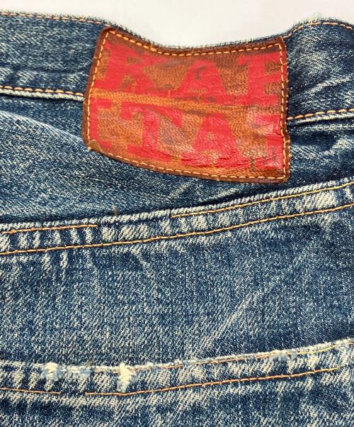 KAPITAL（キャピタル）KAPITAL (キャピタル) ダメージデニムパンツ インディゴ サイズ:SIZE32の古着・服飾アイテム