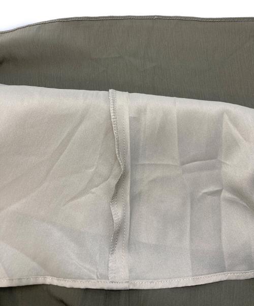 BEARD.SLEY（ビアズリー）BEARD.SLEY (ビアズリー) ロングひだスカート カーキ サイズ:SIZE Freeの古着・服飾アイテム