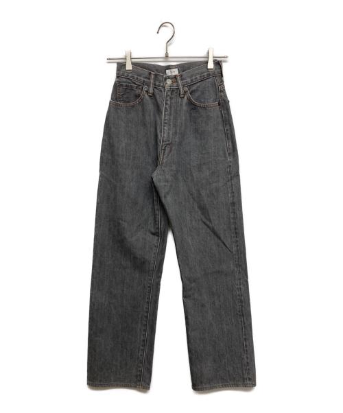 CIOTA（シオタ）CIOTA (シオタ) スビンコットン 13.5oz ハイウエストデニム グレー サイズ:SIZE 25の古着・服飾アイテム