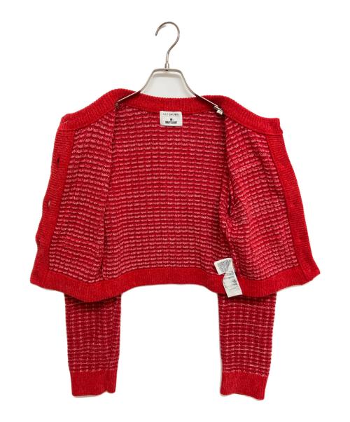 Lily Brown（リリーブラウン）Lily Brown (リリーブラウン) MARY QUANT (マリークヮント) ツイードニットセットアップ レッド サイズ:SIZE Freeの古着・服飾アイテム