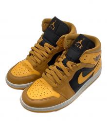 NIKE（ナイキ）の古着「Women's Air Jordan 1 Mid "University Gold"（エアジョーダン1ミッド "ユニバーシティゴールド"）」｜イエロー