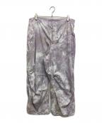 US ARMYユーエスアーミー）の古着「Snow Camo Over Pants /スノーカモオーバーパンツ」｜パープル