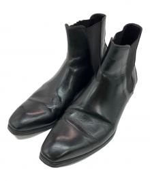 SONSHINBAL（ソンシンバル）の古着「サイドゴアブーツ」｜ブラック