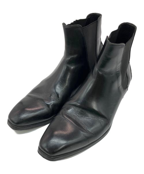 SONSHINBAL（ソンシンバル）SONSHINBAL (ソンシンバル) サイドゴアブーツ ブラック サイズ:SIZE 26.5cmの古着・服飾アイテム