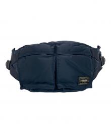 PORTER（ポーター）の古着「ウエストバッグ」｜ネイビー/アイアンブルー