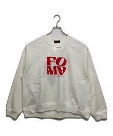 MAISON SPECIAL（メゾンスペシャル）の古着「FOAM Puff Printing Pullover」｜ホワイト
