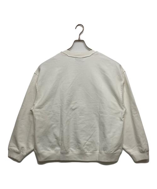 MAISON SPECIAL（メゾンスペシャル）MAISON SPECIAL (メゾンスペシャル) FOAM Puff Printing Pullover ホワイト サイズ:SIZE Free 未使用品の古着・服飾アイテム