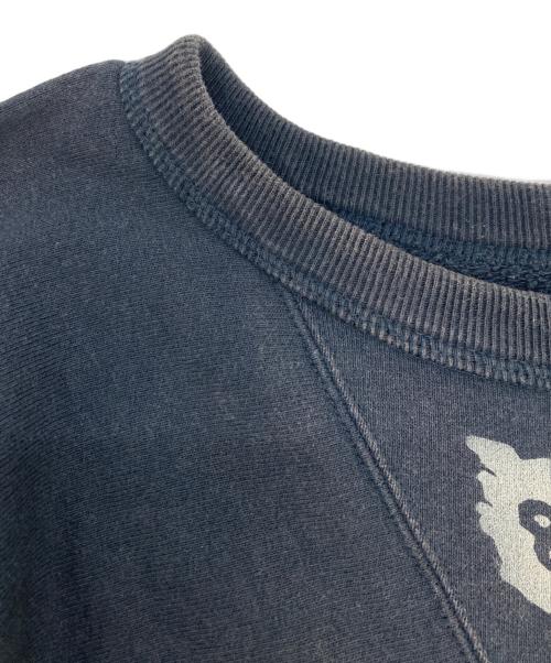 HUMAN MADE（ヒューマンメイド）HUMAN MADE (ヒューマンメイド) 24AW Crewneck Sweatshirt ネイビー サイズ:SIZE Mの古着・服飾アイテム