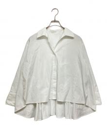 ALORS（アロー）の古着「Geraldine フレアスリーブシャツ」｜ホワイト