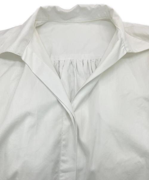 ALORS（アロー）ALORS (アロー) Geraldine フレアスリーブシャツ ホワイト サイズ:SIZE Freeの古着・服飾アイテム