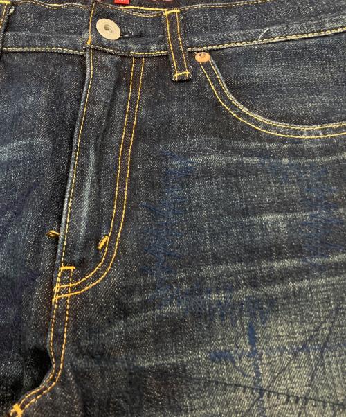 JUNYA WATANABE MAN（ジュンヤワタナベマン）JUNYA WATANABE MAN (ジュンヤワタナベマン) COMME des GARCONS (コムデギャルソン) 綿デニム Levi's 510カスタマイズ インディゴ サイズ:SIZE Mの古着・服飾アイテム