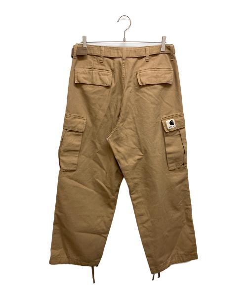 sacai（サカイ）sacai (サカイ) Carhartt WIP (カーハート ワーク イン プログレス) WIP DUCK PANTS ベージュ サイズ:SIZE2の古着・服飾アイテム