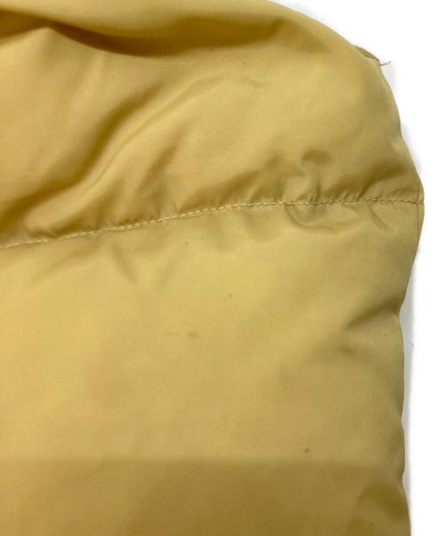 RockyMountainFeatherBed（ロッキーマウンテンフェザーベッド）RockyMountainFeatherBed (ロッキーマウンテンフェザーベッド) Christy Vest/ダウンベスト　450-452-20 ベージュ×ブラウン サイズ:SIZE38の古着・服飾アイテム