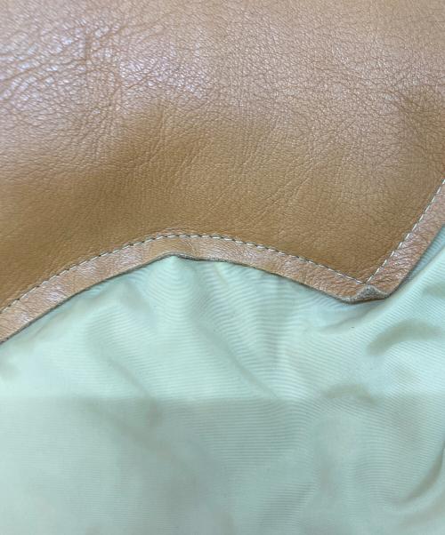 RockyMountainFeatherBed（ロッキーマウンテンフェザーベッド）RockyMountainFeatherBed (ロッキーマウンテンフェザーベッド) Christy Vest/ダウンベスト　450-452-20 ベージュ×ブラウン サイズ:SIZE38の古着・服飾アイテム