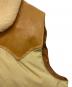中古・古着 RockyMountainFeatherBed (ロッキーマウンテンフェザーベッド) Christy Vest/ダウンベスト　450-452-20 ベージュ×ブラウン サイズ:SIZE38：10000円