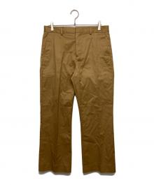 Acne studios（アクネ ストゥディオズ）の古着「PINOT CO TROUSERSストレートパンツ」｜ベージュ