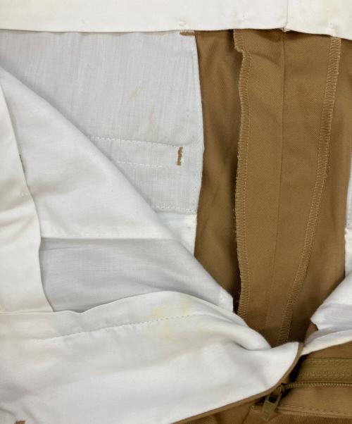 Acne studios（アクネ ストゥディオズ）Acne studios (アクネ ストゥディオズ) PINOT CO TROUSERSストレートパンツ ベージュ サイズ:SIZE 48の古着・服飾アイテム