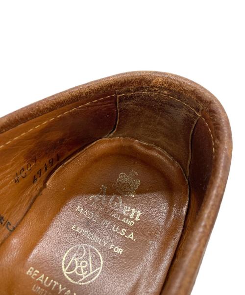 Alden（オールデン）Alden (オールデン) BEAUTY&YOUTH (ビューティーアンドユース) コインローファー ブラウン サイズ:SIZE7 1/2の古着・服飾アイテム