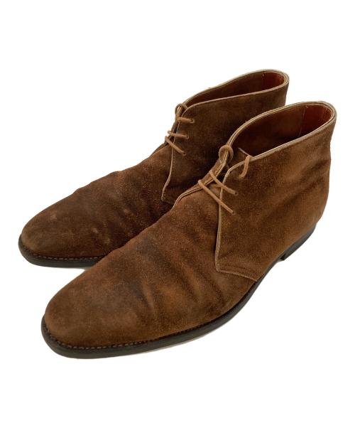 Crockett & Jones（クロケット＆ジョーンズ）Crockett & Jones (クロケット＆ジョーンズ) チャッカーブーツ ブラウン サイズ:SIZE7　1/2の古着・服飾アイテム