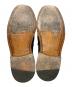 中古・古着 SANDERS (サンダース) スエードコインローファー/SADDLE LOAFER ネイビー サイズ:SIZE7：13000円