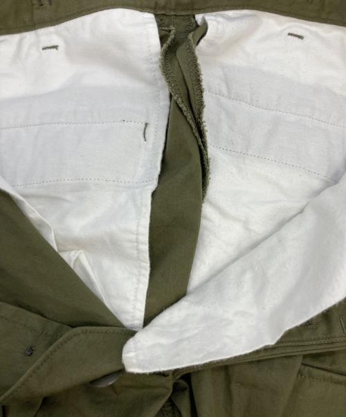 CIOTA（シオタ）CIOTA (シオタ) スビンコットン ウェザー ジャングル ファティーグパンツ カーキ サイズ:SIZE 2の古着・服飾アイテム