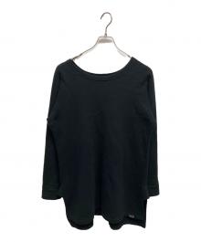 s'yte（サイト）の古着「クルーネック ラグランスウェット」｜ブラック