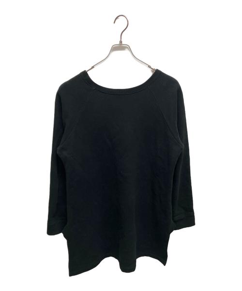 s'yte（サイト）s'yte (サイト) クルーネック ラグランスウェット ブラック サイズ:SIZE Sの古着・服飾アイテム