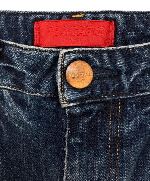 RED CARD（レッドカード）RED CARD (レッドカード) Montana ワイドカーブデニムパンツ インディゴ サイズ:SIZE 25の古着・服飾アイテム