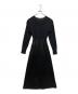 Ameri (アメリ) UND DOCKING DESIGN SWEAT DRESS ブラック サイズ:SIZE S：10000円