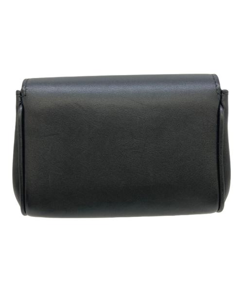 BALENCIAGA（バレンシアガ）BALENCIAGA (バレンシアガ) Rodeoフラップカードホルダー ブラックの古着・服飾アイテム
