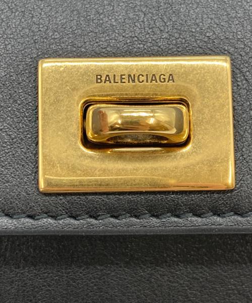 BALENCIAGA（バレンシアガ）BALENCIAGA (バレンシアガ) Rodeoフラップカードホルダー ブラックの古着・服飾アイテム
