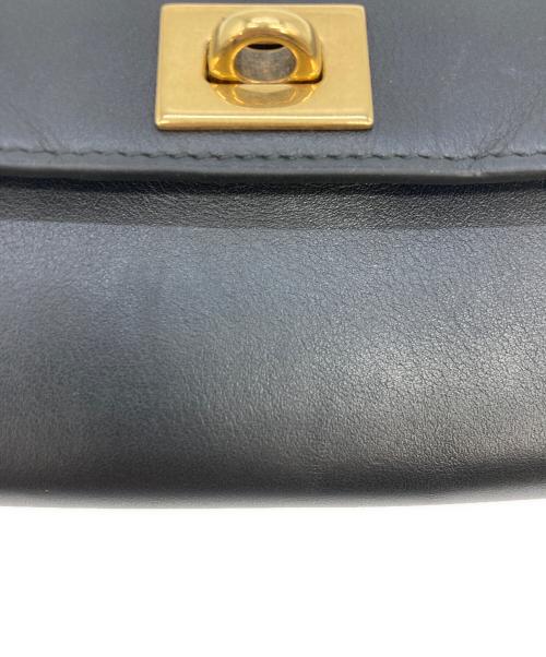 BALENCIAGA（バレンシアガ）BALENCIAGA (バレンシアガ) Rodeoフラップカードホルダー ブラックの古着・服飾アイテム