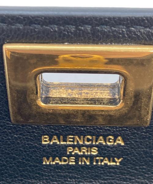 BALENCIAGA（バレンシアガ）BALENCIAGA (バレンシアガ) Rodeoフラップカードホルダー ブラックの古着・服飾アイテム