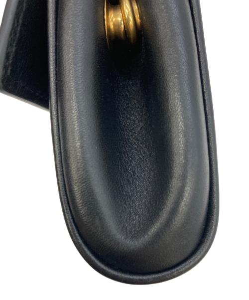 BALENCIAGA（バレンシアガ）BALENCIAGA (バレンシアガ) Rodeoフラップカードホルダー ブラックの古着・服飾アイテム