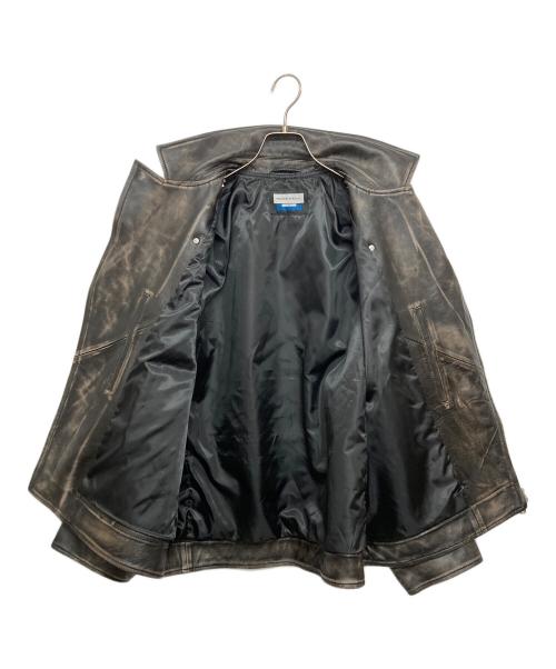 MAISON SPECIAL（メゾンスペシャル）MAISON SPECIAL (メゾンスペシャル) Sheep Leather Tailored Double Rider Jacket ブラック サイズ:SIZE1の古着・服飾アイテム