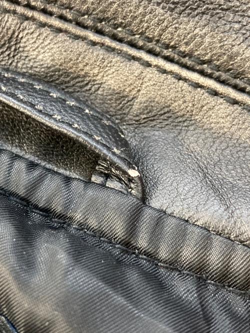 MAISON SPECIAL（メゾンスペシャル）MAISON SPECIAL (メゾンスペシャル) Sheep Leather Tailored Double Rider Jacket ブラック サイズ:SIZE1の古着・服飾アイテム