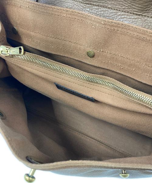 Yves Saint Laurent（イヴサンローラン）Yves Saint Laurent (イヴサンローラン) ミューズトゥー ハンドバッグ ブラウン サイズ:実寸サイズをご参照下さい。の古着・服飾アイテム