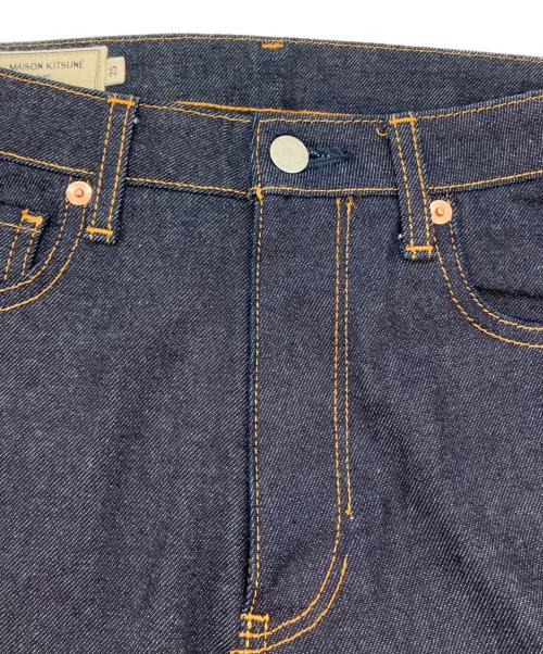maison kitsune（メゾンキツネ）maison kitsune (メゾンキツネ) ジャパンスリムフィットデニムパンツ インディゴ サイズ:SIZE 25 未使用品の古着・服飾アイテム