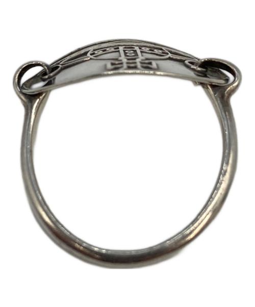 Vivienne Westwood（ヴィヴィアンウエストウッド）Vivienne Westwood (ヴィヴィアンウエストウッド) オーブプレートリング シルバー サイズ:8号の古着・服飾アイテム