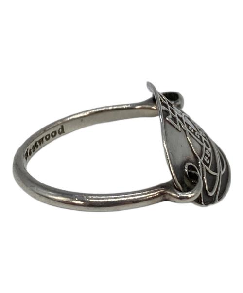 Vivienne Westwood（ヴィヴィアンウエストウッド）Vivienne Westwood (ヴィヴィアンウエストウッド) オーブプレートリング シルバー サイズ:8号の古着・服飾アイテム