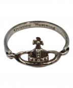 Vivienne Westwoodヴィヴィアンウエストウッド）の古着「オーブプレートリング」｜シルバー