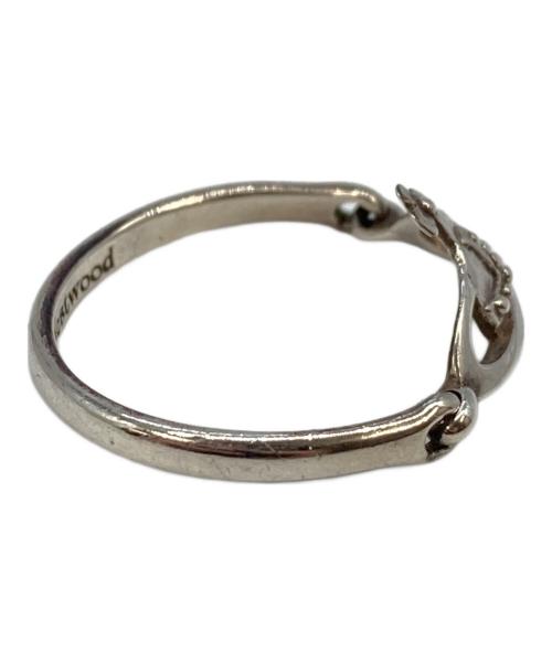 Vivienne Westwood（ヴィヴィアンウエストウッド）Vivienne Westwood (ヴィヴィアンウエストウッド) オーブプレートリング シルバー サイズ:SIZE XSの古着・服飾アイテム
