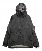 Snow peak×mountain of moodsスノーピーク×マウンテンオブムーズ）の古着「3L Graphen Jacket」｜ブラック
