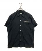 WACKO MARIAワコマリア）の古着「タイガー刺繍スーベニアシャツ」｜ブラック