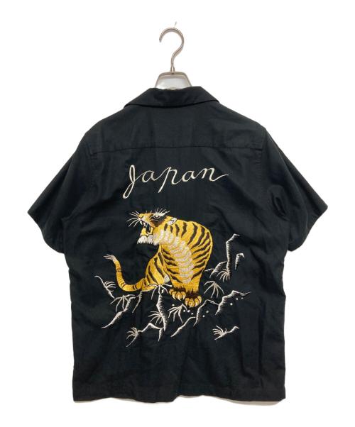 WACKO MARIA（ワコマリア）WACKO MARIA (ワコマリア) タイガー刺繍スーベニアシャツ ブラック サイズ:SIZE Sの古着・服飾アイテム