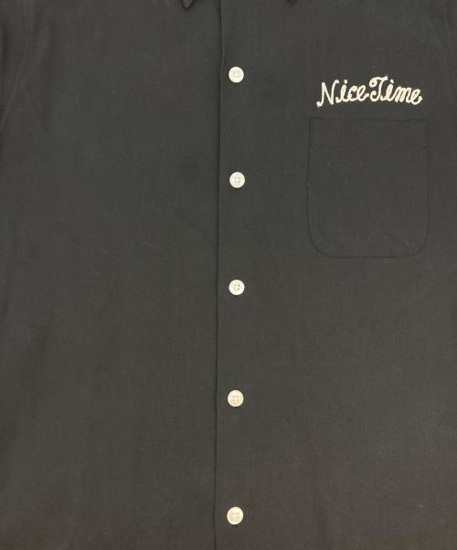 WACKO MARIA（ワコマリア）WACKO MARIA (ワコマリア) タイガー刺繍スーベニアシャツ ブラック サイズ:SIZE Sの古着・服飾アイテム