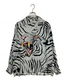 WACKO MARIA×TIM LEHI（ワコマリア×ティムリーハイ）の古着「TIM LEHI L/S HAWAIIAN SHIRT」｜グレー