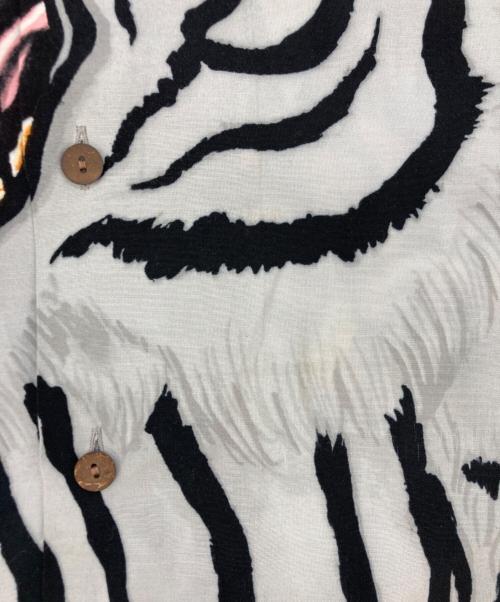 WACKO MARIA（ワコマリア）WACKO MARIA (ワコマリア) TIM LEHI (ティムリーハイ) TIM LEHI L/S HAWAIIAN SHIRT グレー サイズ:SIZE Sの古着・服飾アイテム