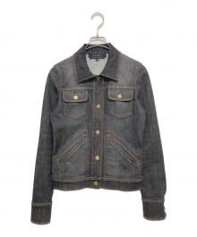GUCCI（グッチ）の古着「デニムジャケット」｜ブラック