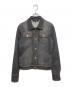 GUCCI（グッチ）の古着「デニムジャケット」｜ブラック